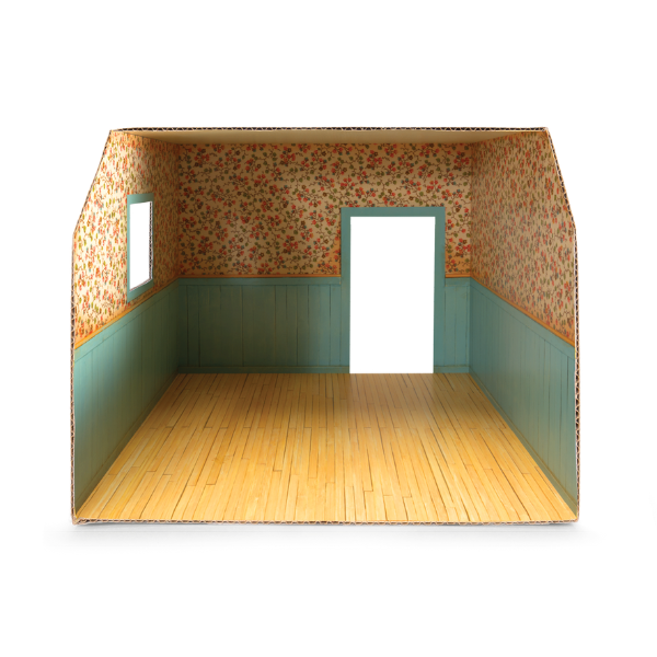 Cardboard Room - Bedroom